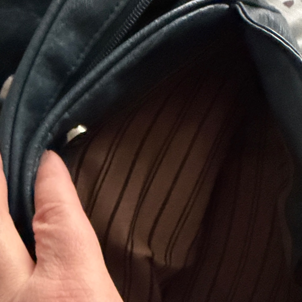 Blue Soft Satchel Bag - Picture 6 of 11